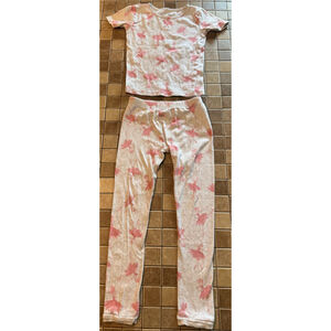 Carter’s Girls Just One You Pajama Set Size 7 Gray Pink Ballerina